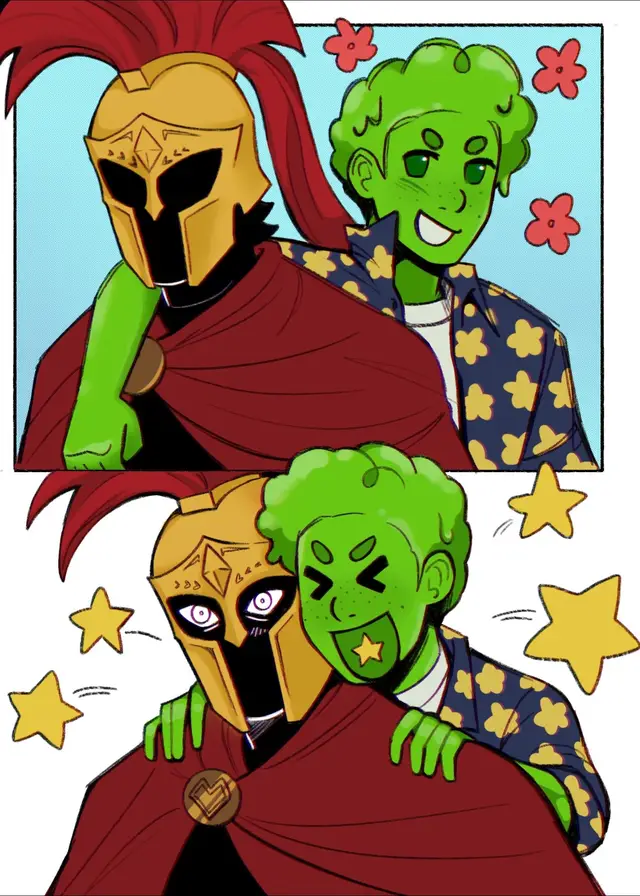 whose up sliming their knight #slimeknight #minecraftarg #averythemayo #d3rlord3 #minecraftart 