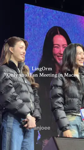 💜⭐️LingOrm🦋💜”Only you”Fan Meeting In Macao @ออมออมเอง:^D @Lingling Kwong #lingorm #linglingkwong #ormkornnaphat #หลิงออม #fyp 