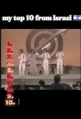my top 10 eurovision's Israeli #eurovision 