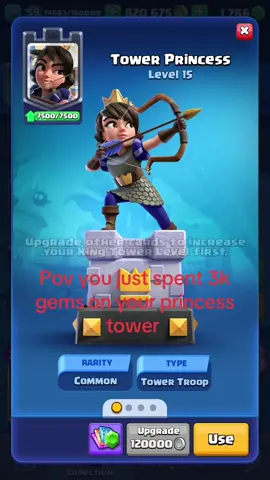 Just wasted 3000 gems on nothing #clashroyal #level16 #supercell #clashroyaledaily #megaknight 