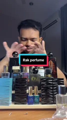Serabut jugak banyak sangat perfume ni