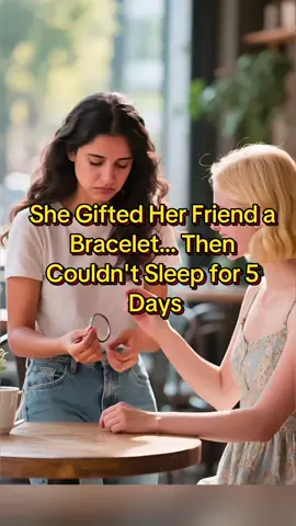 She Gifted Her Friend a Bracelet… Then Couldn't Sleep for 5 Days bracelet spiritual attachment jewelry carrying energy latino folklore on gifts why you should cleanse jewelry energy transfer through objects brujeria object warnings signs your protection is weakened salt water jewelry cleansing spiritual meaning of sleeplessness latino supernatural beliefs #latinosuperstitions  #spiritualtraditions  #energycleansing  #objectfolklore  #nightwarnings 