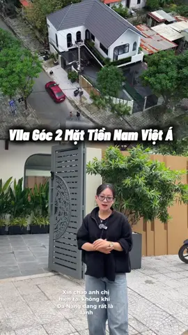 Villa góc 2 mặt tiền Khu Đô Thị Nam Việt Á, hiện đang khai thác Airbnb 5-6tr/ngày doanh thu hơn 150tr/th #thutrangbds #bdsdanang #villadanang #xuhuong #dulichdanang 