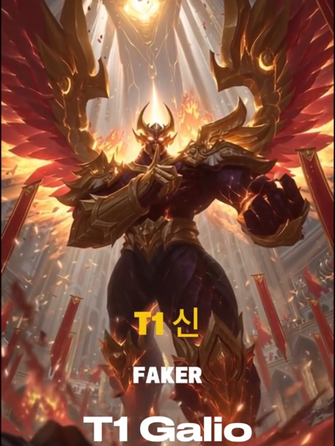 Một bạn fan Hàn demo skin của T1 với AI Cre: ai_hyun_kr #t1win #t1 #faker #fyi 