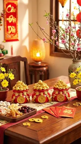 Thờ cúng mà thiếu 'bộ 3' này là chưa đủ lộc đâu nha! Rước ngay combo Hũ Tài Lộc về nhà để rinh vàng, rước bạc liền tay! ✨💸 #hutauloc #phongthuy #tailoc #mayman #trangtribantho        