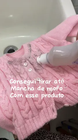 Já tinha perdido a esperança de tirar esse mofo, antes de conhecer esse produto 🤌🏻#maternidade #achadosshopee #menina #acheinashopee #fyp 