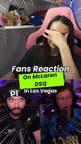 Fans Lose Their Minds Over McLaren Double DSQ! The reaction is unreal! Norris and Piastri both disqualified after the race. #f1 #formula1 #formulaone #lasvegasgp #f1fans