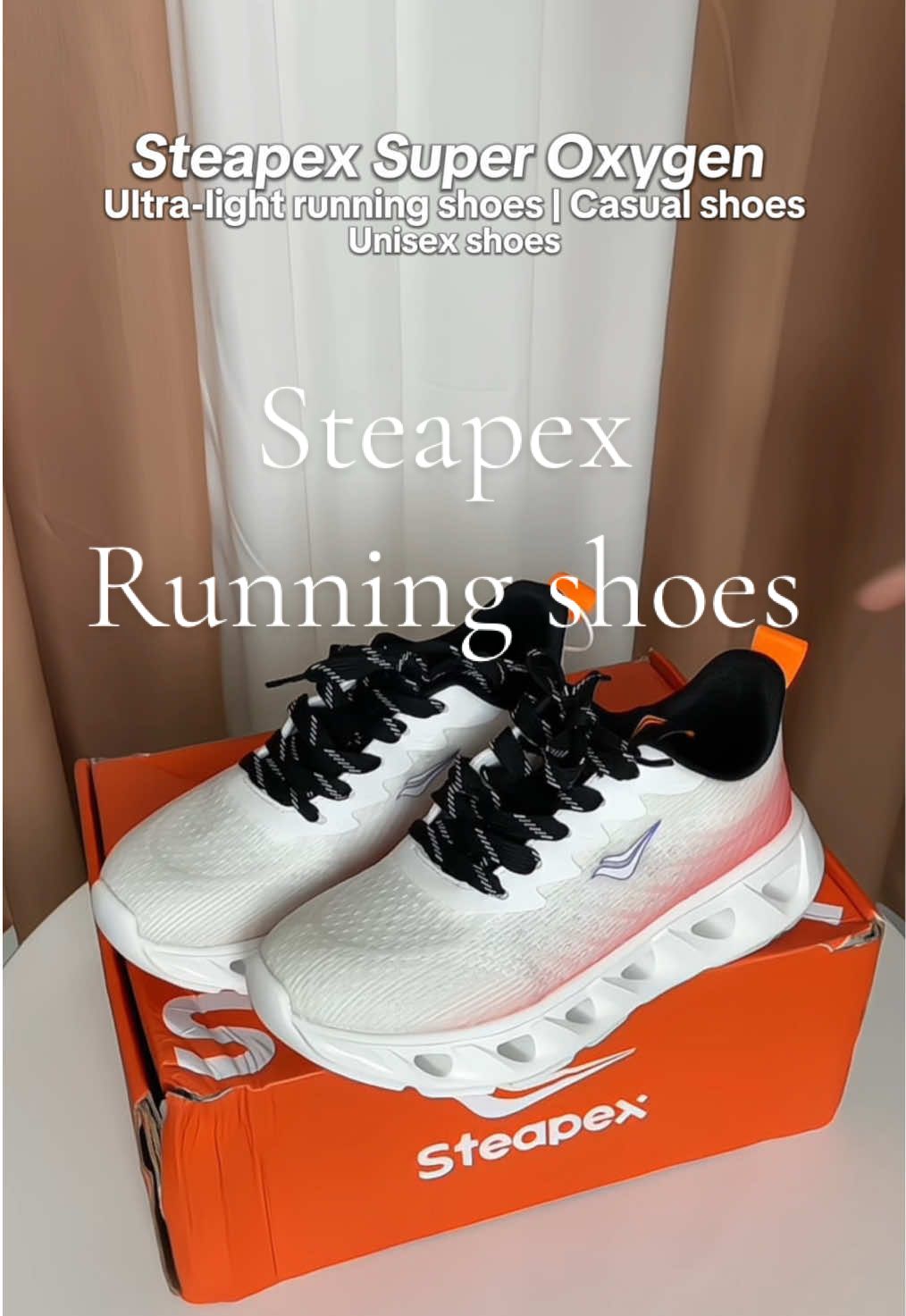 Ultra light running shoes from @Steapex.ph super oxygen running shoes unisex shoes ✨ #steapexsuperoxygen #steapexshoes #runningshoes #workoutshoes #steapex 
