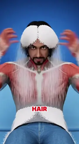 How dandruff forms 🧐 #dandruff #hair #dandruffremovel #dandruffsolution #healthtip 