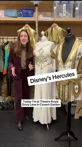 AD Exciting to see behind the scenes of Theatre Royal Drury Lane to explore Disney’s Hercules! 