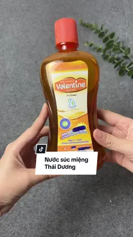 Nước súc miệng Thái Dương Valentine #nuocsucmieng #nuócucmiengvalentine #nuocsucmiengthaiduong #thaiduongvalentine #pupureview 