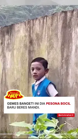 Masih menjadi misteri nih sob, kenapa ya sampai setebel itu😆 Ada yang tau Kenapaa? 😁 #petualanghepi #videolucu #videoviral #bocillucu #cemong