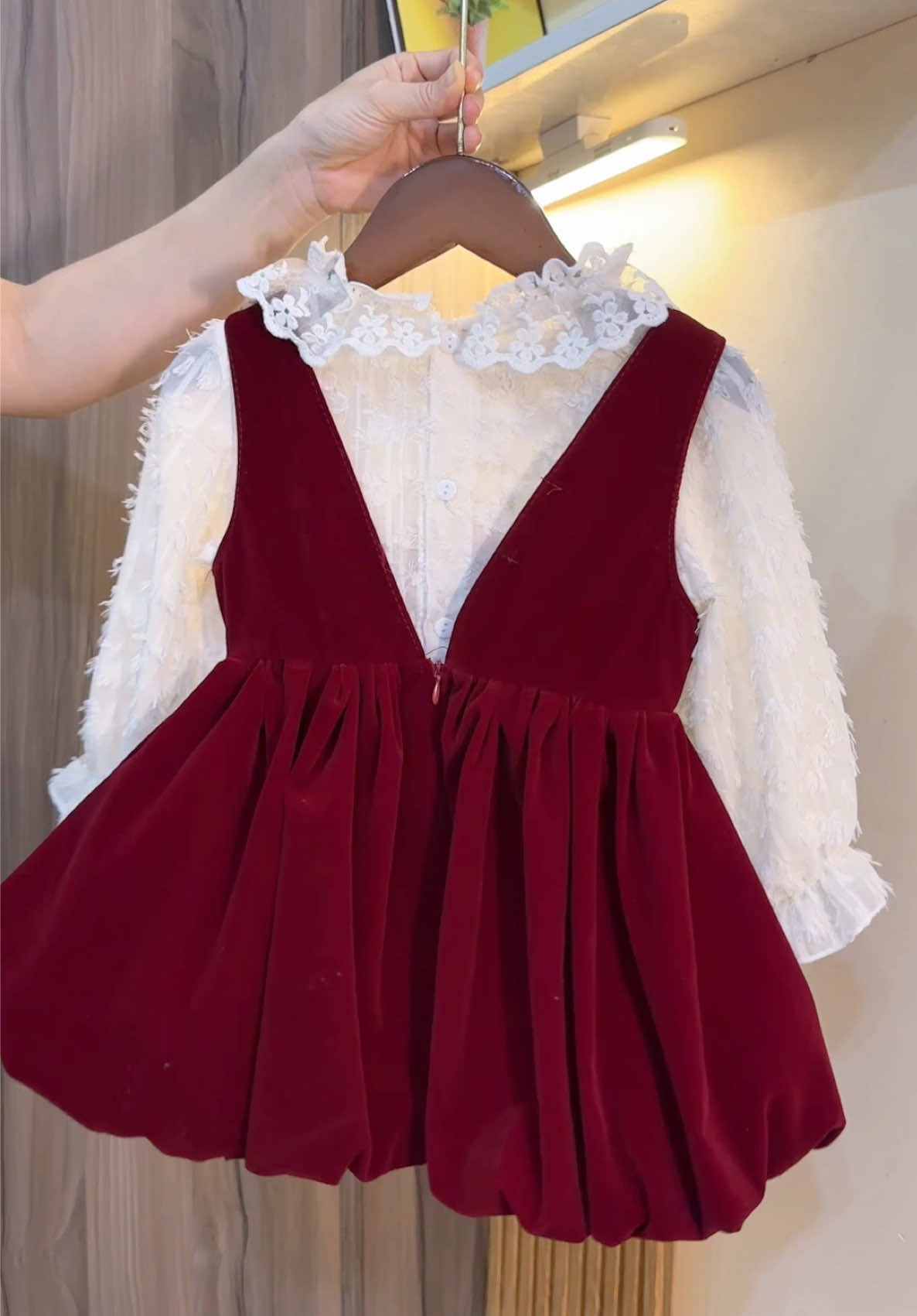 #xuhuongtiktok #mamnonkids #vayxinhchobe #vaybegai #setdobegai   