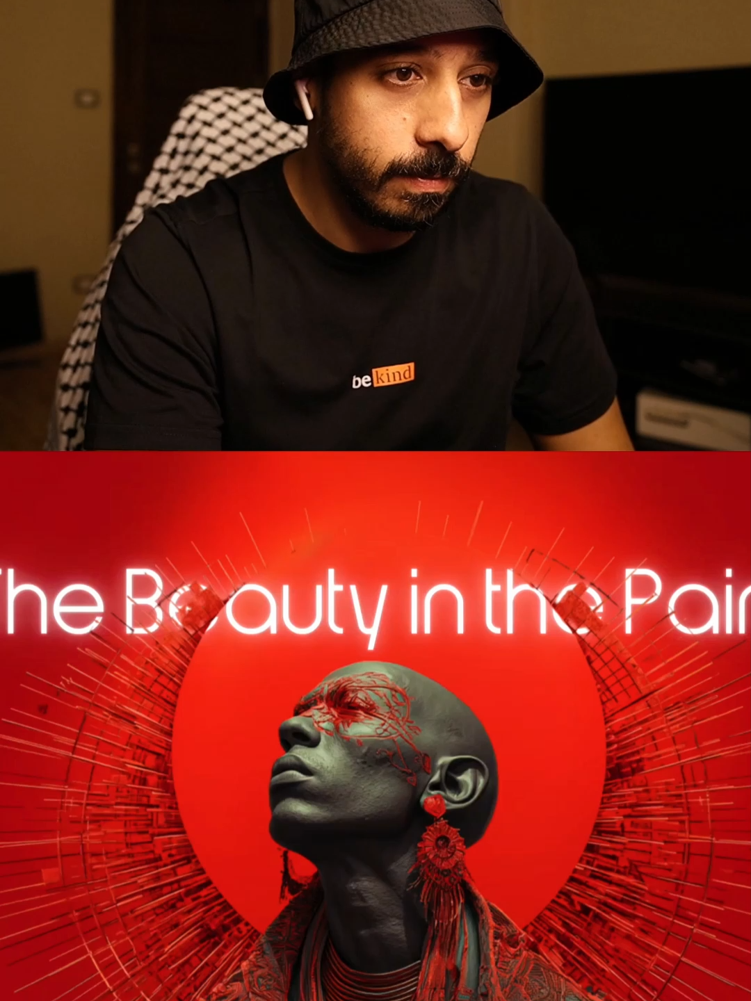 The Beauty in the Pain | SNX (Reaction)  @sadignaderzai  #SNX #trap #rap #hiphop #reaction #musicreaction #beat #bass #cairo #egypt
