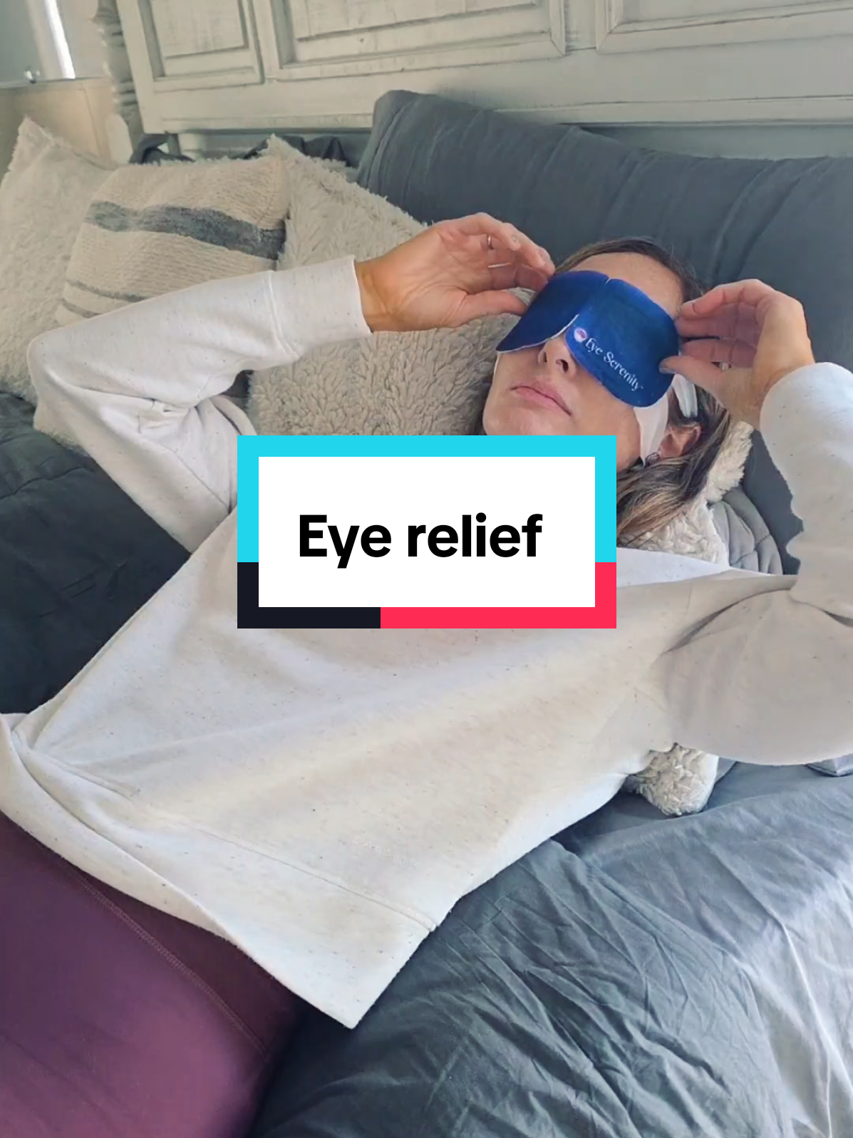 Warm steam Eye Mask #eyecompress #warmeyemask #steameyemask #tiktokshopblackfriday #tiktokshopcreatorpicks @Lure Essentials 