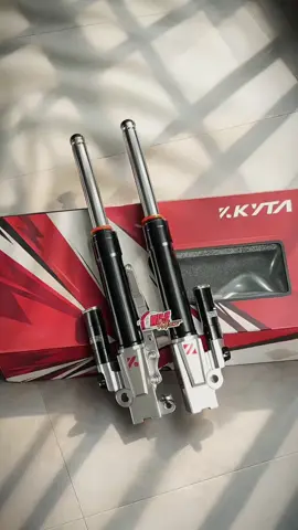 SHOCK DEPAN KTC KYTACO VARIO 125 150 BEAT HITAM SFF 05 #fyp #motorcycle 