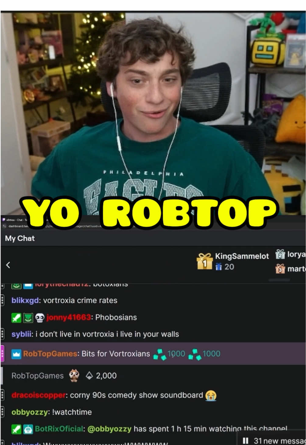 Robtop called me what???
