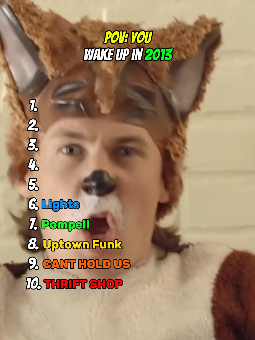 What is your fav song of 2013? #top10 #2013 #songs #musicthrowback