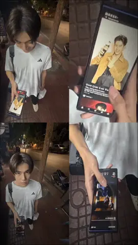 🐼: Bồ mình đẹp thì mình ngắm thuii ^^#phuwintang #pondphuwin 