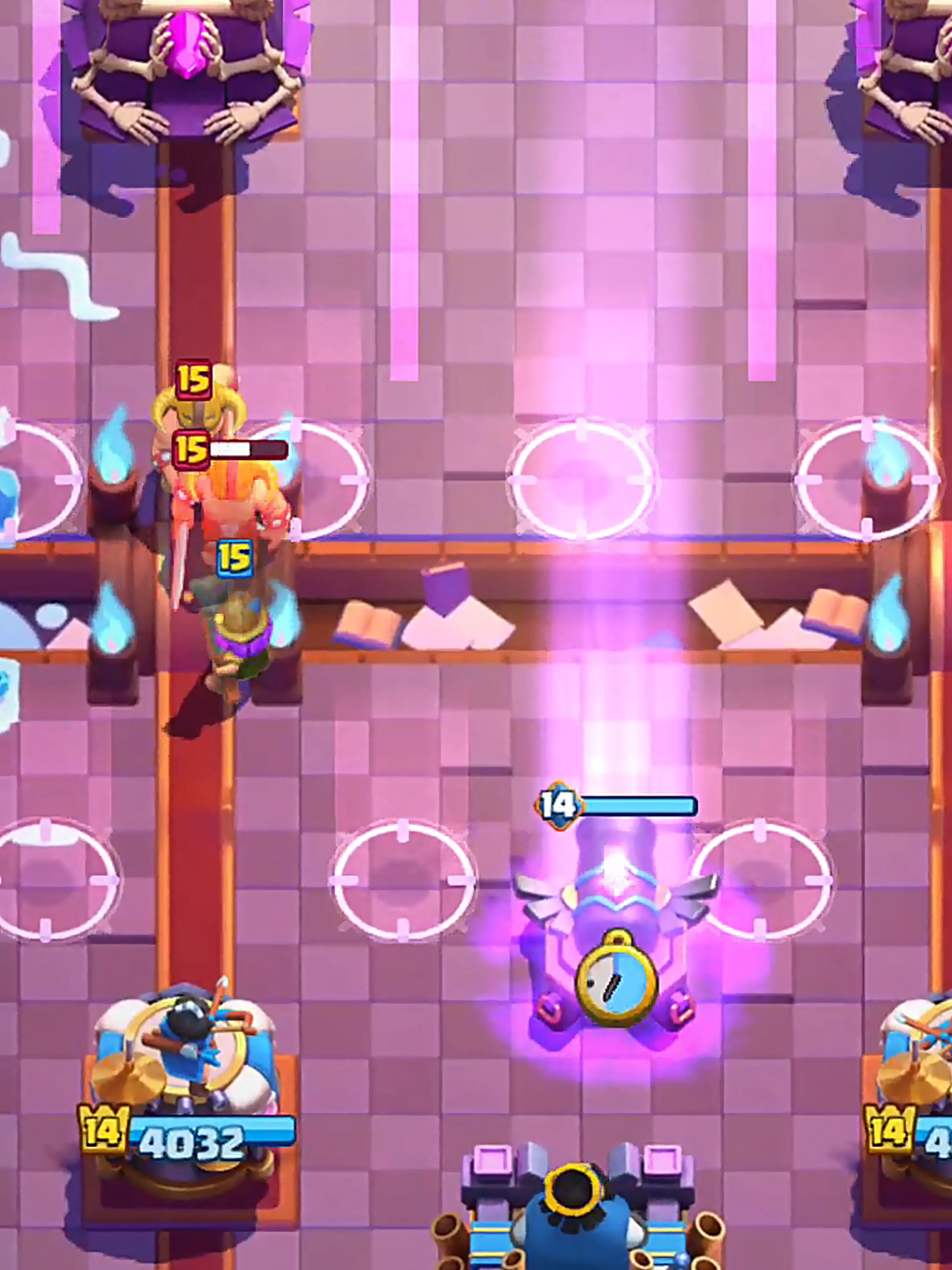 MEGA CAVALEIRO + BANDIDA LÍDER + BÁRBAROS DE ELITE 💀💀 #clashroyale #gameplay #foryou #clash