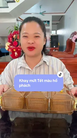 Khay mứt Tết màu hổ phách đẹp sang trọng #Bacsansale #xuhuongtiktok #xuhuong #khaymuttet #khaybanhkeo 