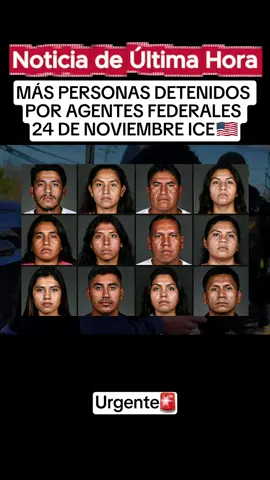 más detenidos por agentes federales en diferentes estados #redadas #ice #usa #inmigrantes 