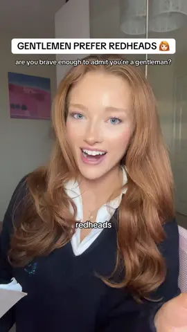 i’m hoping that someone says they can handle a redhead #fyp #gentlemen #redhead #redheads #gingers 