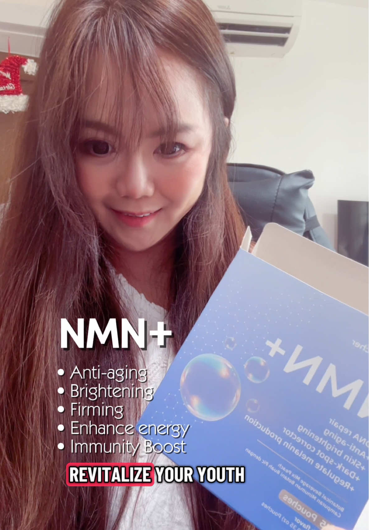 WELLCATCHER NMN+ Oral Liquid 15. Sachets x 10g, Peach Flavour, 99% High Purity NMN, Increase NAD+ levels, Anti-Aging, Boost Energy & Immune system @Wellcatcher  #nmn #antiaging #wellcatchernmn #nmnsupplement #createtowin