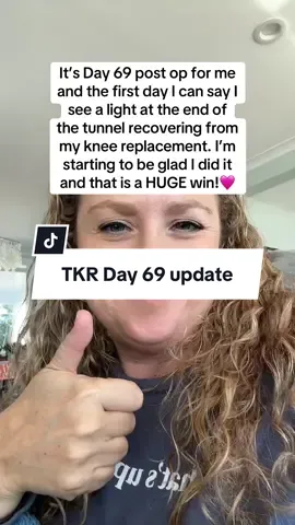 Did great in PT today, woke up walking “normal” without much pain and swelling. Starting to feel somewhat human again. I think I have turned a corner! Bend is still 115, but is getting easier. Recovering from a total knee replacement is no joke, but things are finally looking up! #kneereplacement #tkr #kneesurgery #SurgeryRecovery #HealingJourney 