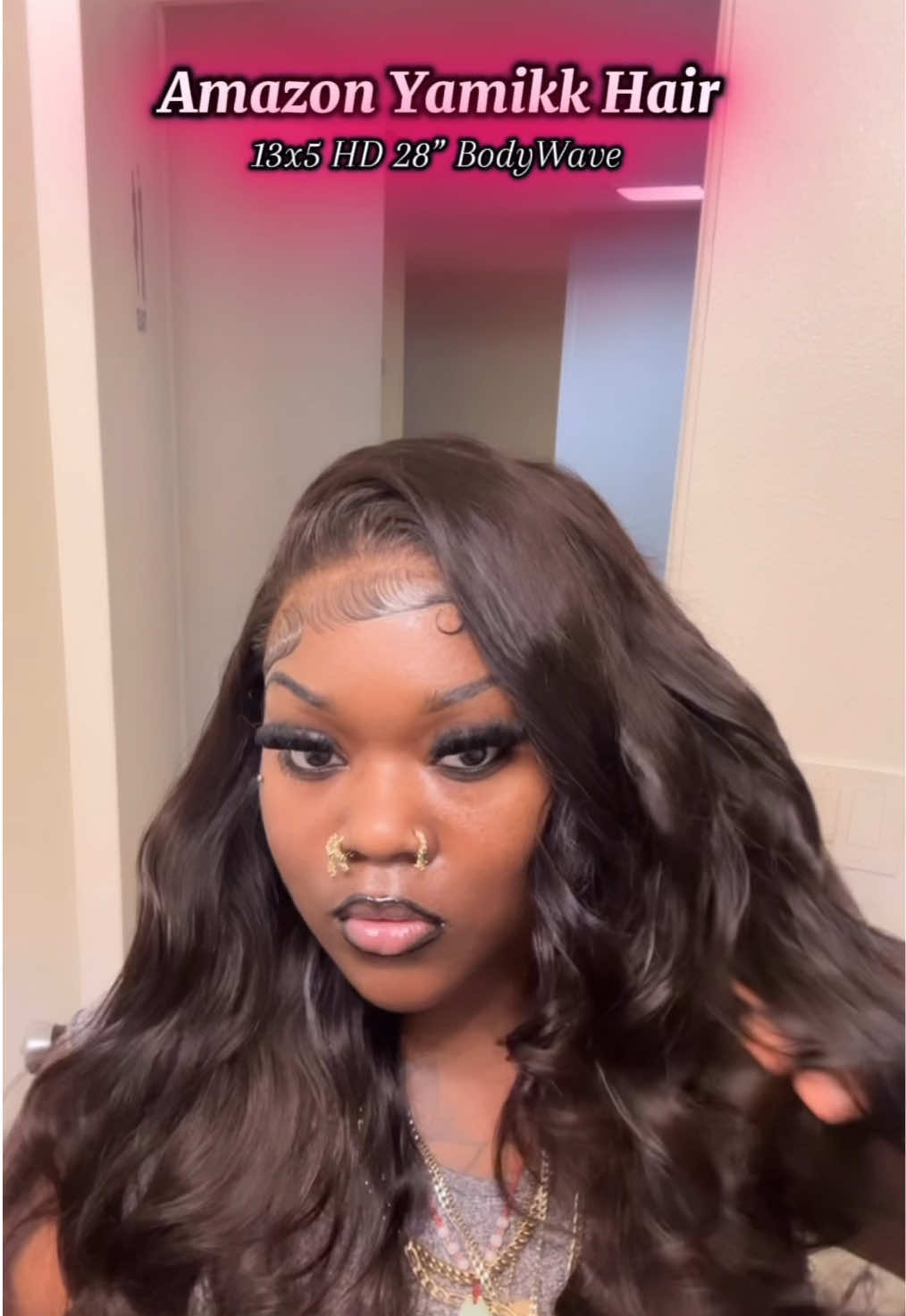 Super Cute Body Wave Unit From @yamikkhairamazon @yamikk body wave wig THE BEST AMAZON WIG 😍😍😍 #yamikkhairamazon #yamikkhair #amazonwig #amazonwigreview #savonyaemomma 