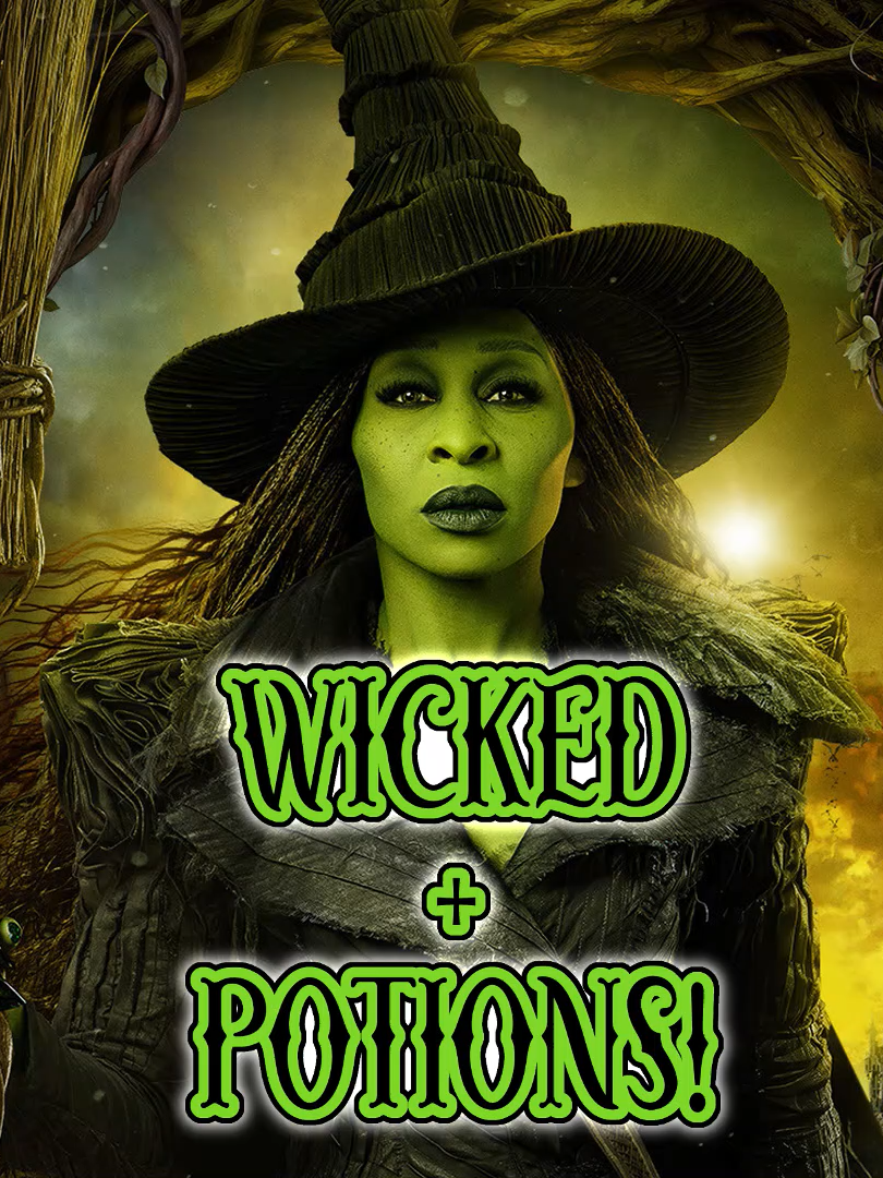 In honour of the Wonderful Wicked For Good I've been working on a wee series of potion designs based on the characters. Here is Elphaba's Potion.#wickedforgood #wicked #oz #wickedmovie #thewizardofoz #wickedthemusical #elphaba #wickedwitchofthewest