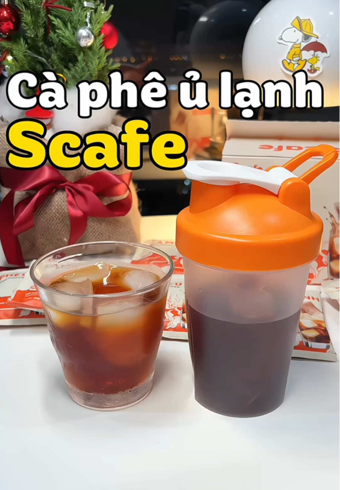 Cà phê uống vừa ngon, vừa hỗ trợ đẹp dáng nè #capheulanh #caphecoldbrew #caphegiammo #scafe #annieriviu 
