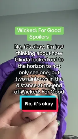 Ow 🥲 #wickedforgood #wicked #wickedmovie #gelphie #elphaba 