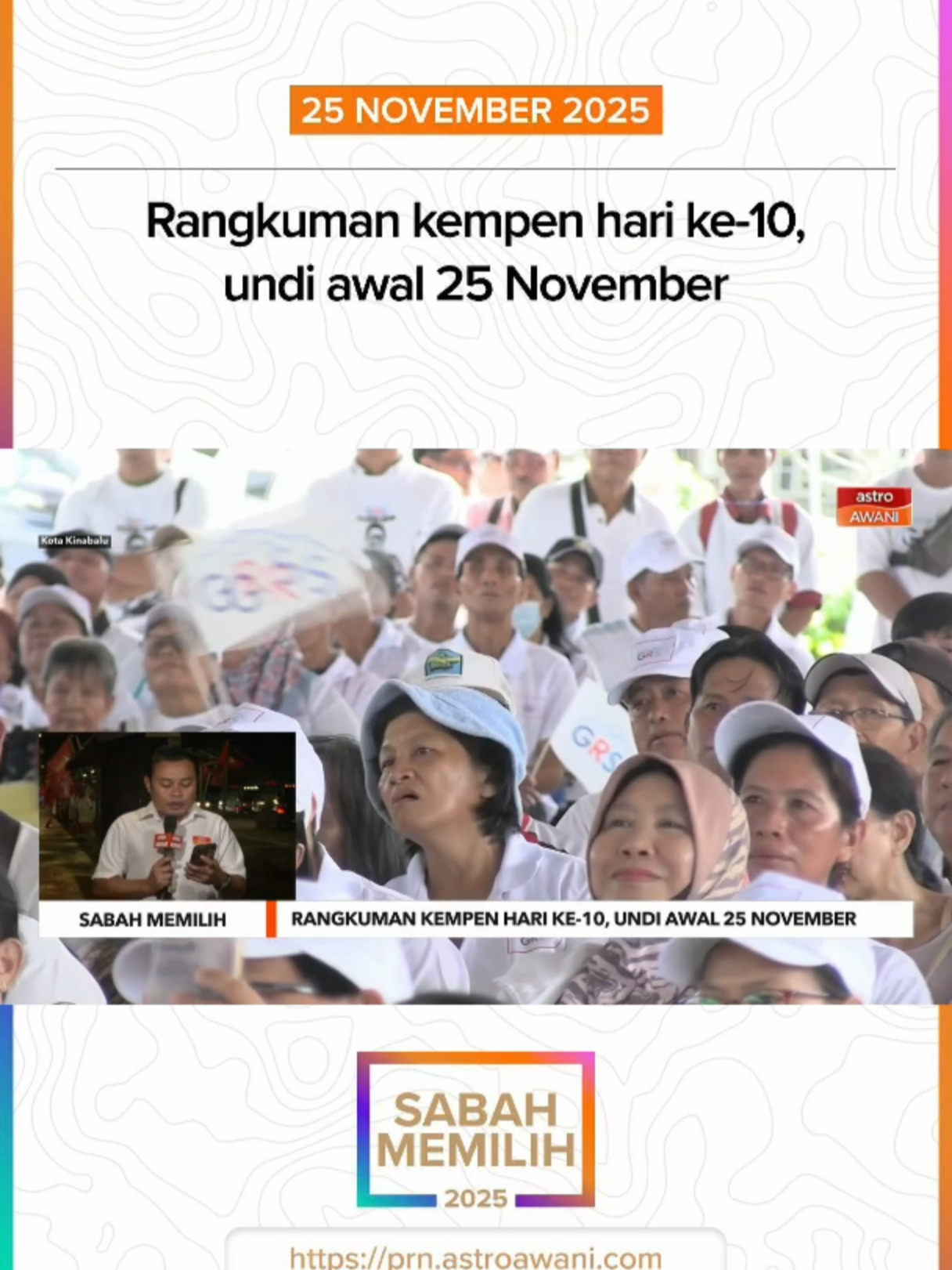 Parti-parti dan calon kini memasuki fasa-fasa terakhir berkempen menjelang hari pengundian pada 29 November ini. #AWANInews