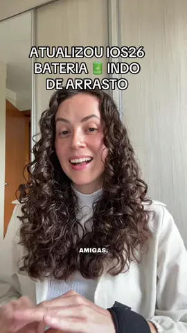 Faça isso e sua bateria volta ao normal. #ios26 #iphone #bateria #eletronicos #fypシ 