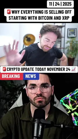 🚨WHY EVERYTHING IS SELLING OFF STARTING WITH BITCOIN AND XRP? The crypto market is dumping because big players are taking profits, over-leveraged traders are getting liquidated, and fear is spreading fast after negative news and whale moves. Since Bitcoin leads the entire market and XRP is a major sentiment coin, when both of them start dropping, it pulls almost every other coin down with them. This kind of sharp correction is normal in crypto cycles – the market often needs to reset after big pumps, shake out weak hands, and set up the next major move. This is not financial advice, but panic selling at the bottom is usually how most people lose, while patient investors use these phases to plan their next move. #BTC  #cryptocurrency  #cryptonews  #xrpupdate  #viralnews 