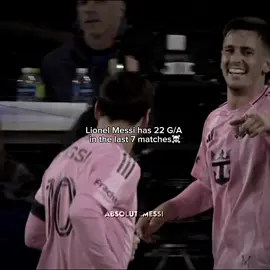 Messi has 22 G/A in the last 7 matches☠️🐐 | #messigoaltoday #intermiamivscincinnati #mlsplayoffs #messiassisttoday #messiedit 