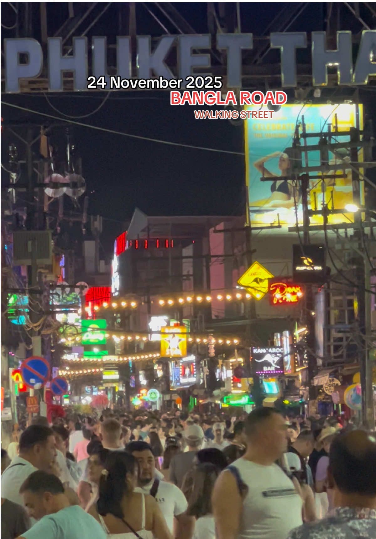 BANGLA WALKING STREET PATONG PHUKET THAILAND #foryou #phuket #thailand #travel 