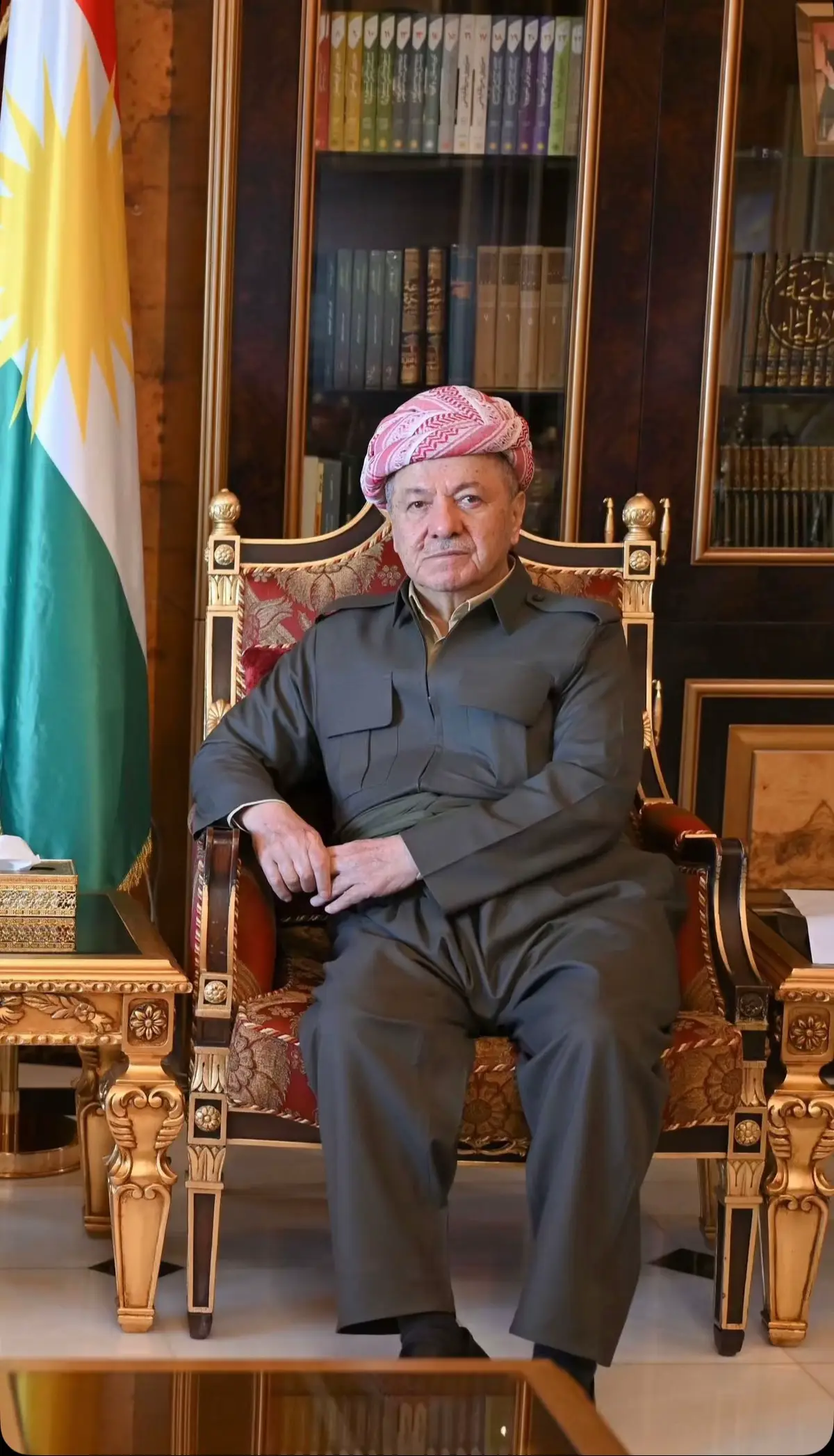 #masoudbarzani #masrourbarzani #areenmasrourbarzani #بارزانی_ناسنامەی_گەلی_کورد💛 #explorepage✨️ 