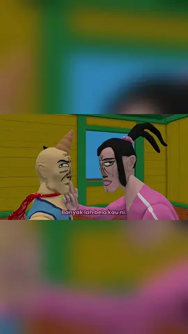 Ipin kena Terajang kak Ros 😁 #upinipin #fyp 