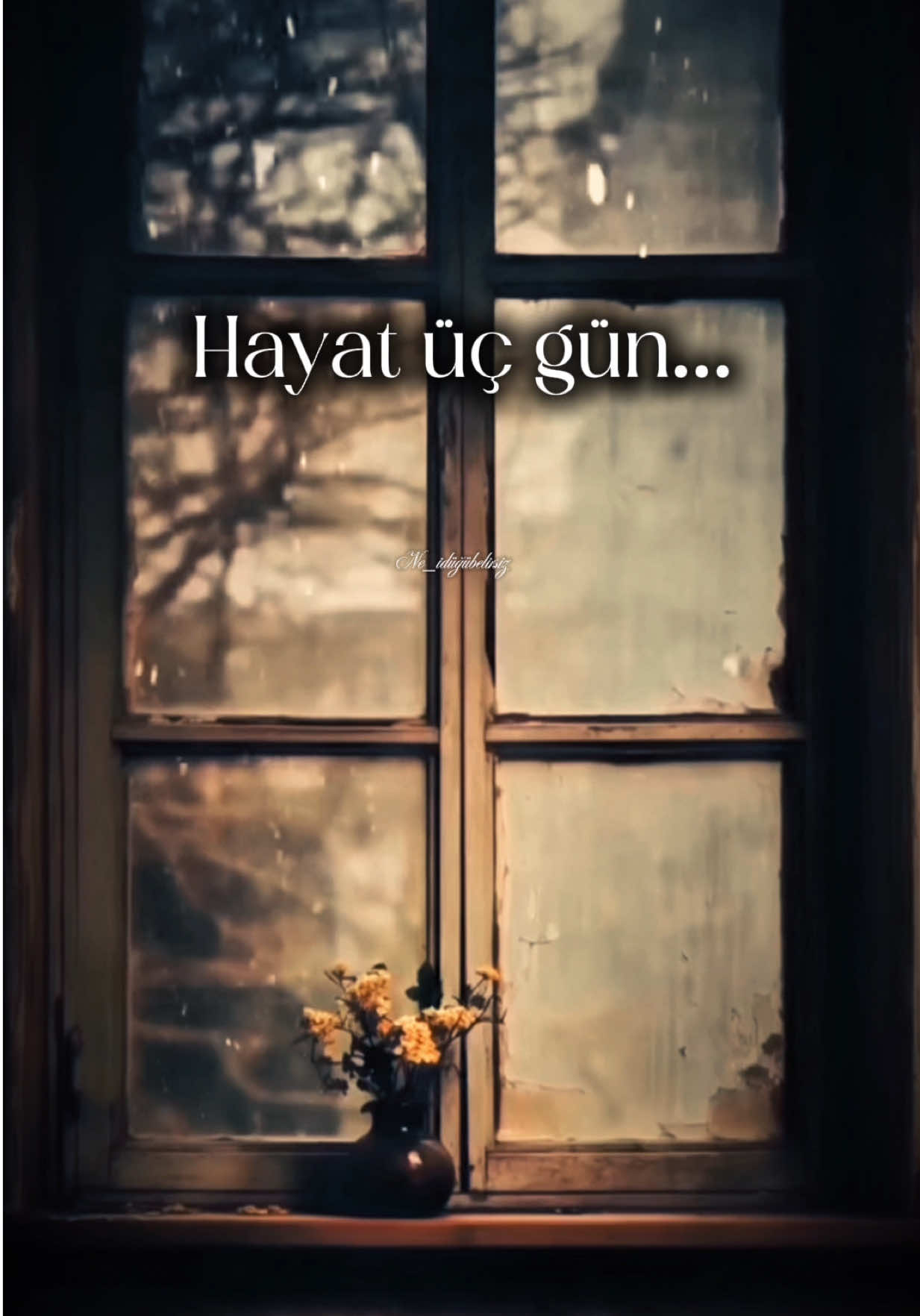 Hayat üç gün; dün, bugün, yarın!#CapCut #hayat #keşfet #keşfetteyizzz #fyppppppppppppppppppppppp 