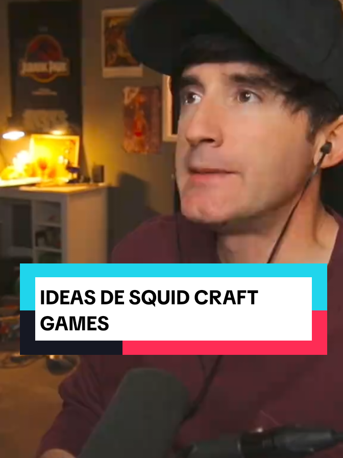 Luzu da ideas para una nueva edición de los #squidcraftgames Me suena un poco a la casa de los streamers jejeje. #luzuclips #mrbeast