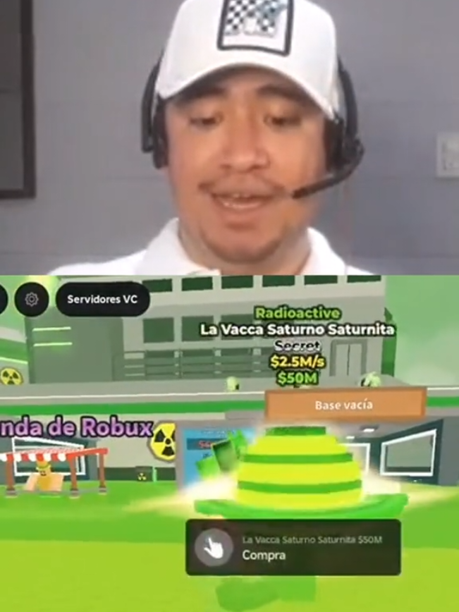Conseguí La Vacca Saturno Saturnita Radioactive Secret 2.5M/s #fyppppppppppppppppppppppp #tiktokroblox #roblox #parati #fypp 
