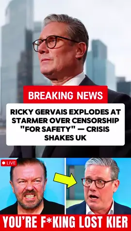 Ricky Gervais EXPLODES At Starmer Over Censorship 