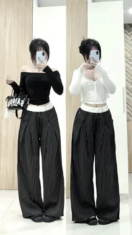 Quần kẻ xinh #xuhuong #outfitideas #fyp #xh #review 