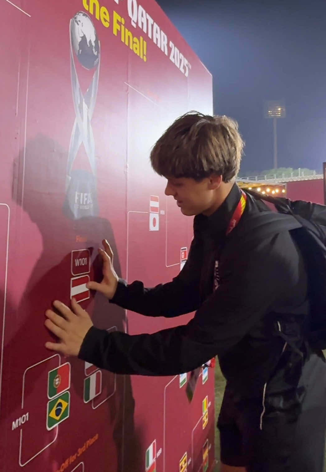 Austria U-17 🇦🇹 Captain secures their spot to the Finals 💪 #U17WC #تحت17 #futbol #footballtiktok 