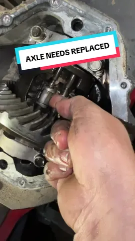 ⚠️Spoiler Alert⚠️ The Trailblazer axle is going to need to be fully replaced. There’s enough damage that would make me not feel confident in getting just the stub in the diff out. Getting the piece out is one thing, keeping everything from not getting damaged to get it out is another. To make it simpler we need to do a full axle. #mechanic #chevy #junkyard #axle #tiktokautocampaign 