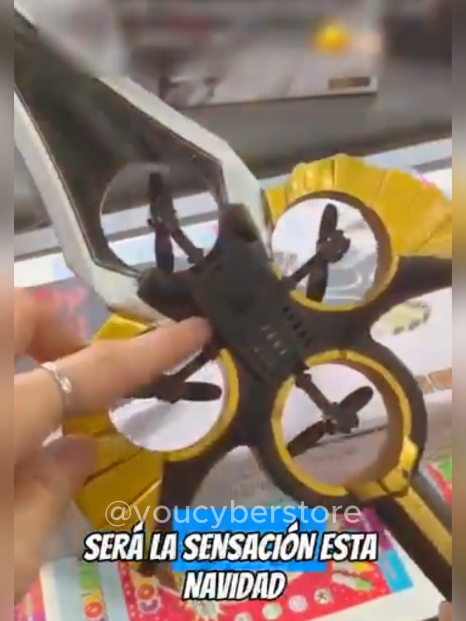 🛑 ¿Tus hijos se aburren rápido de los mismos juguetes que no duran nada? ⚡ ¡Llegó el DRON ESPADA con Control Remoto!
