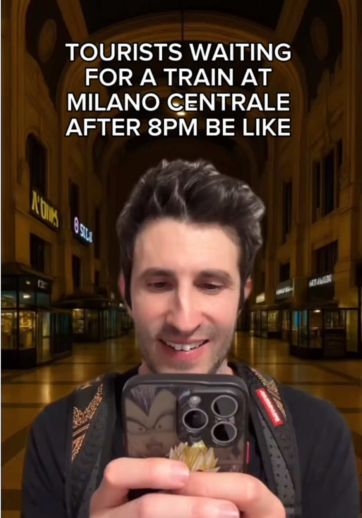 ✨Pay attention ✨ #milan #tourists #italy #comedy #stevemozzinglish 