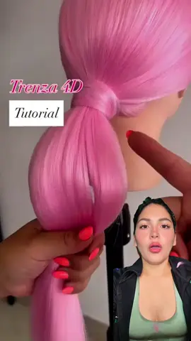 El impacto en las personas sobre la trenza 3D #estilismoperu #peinadosfaciles 